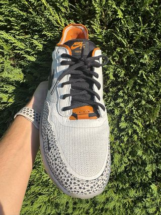Zapatillas Nike Flyknit Naranja Blanco
