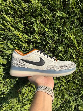 Zapatillas Nike Flyknit Naranja Blanco