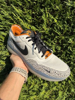 Zapatillas Nike Flyknit Naranja Blanco