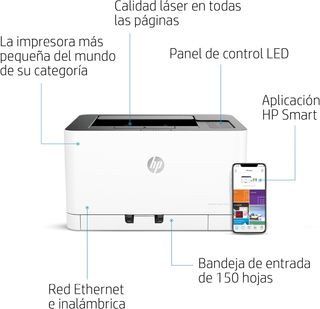Impresora HP Color Laser 150nw Wi-Fi