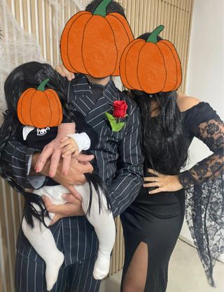 Disfraz Familia Addams
