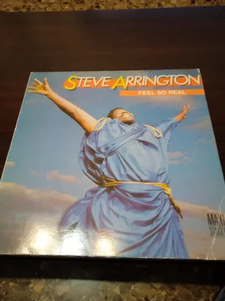 Maxi Single Steve Arrington Feel So Real