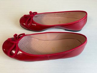 Bailarinas charol rojas Pretty Ballerinas T38