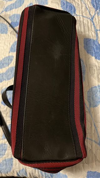 Bolso Bimba y Lola Rayas Rojo y Negro