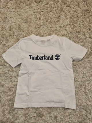 Timberland maglietta bianca 5 anni