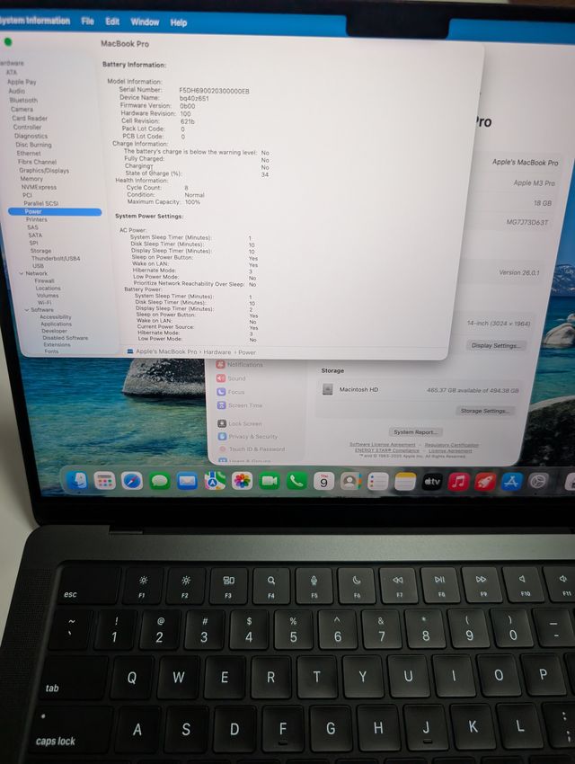 Apple Macbook Pro 14" M3 Pro 512GB 18GB Nuevo Top