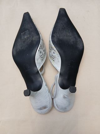 Zapatos plateados LODI