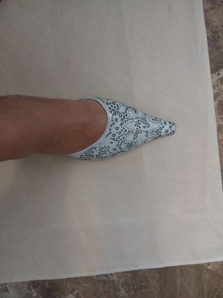 Zapatos plateados LODI