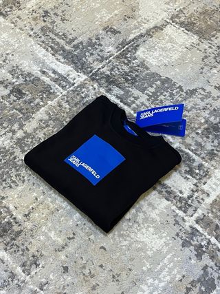 Felpa Karl Lagerfeld Jeans Nera Tg M