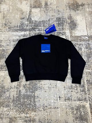 Felpa Karl Lagerfeld Jeans Nera Tg M