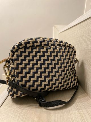 Bolso bandolera Bimba y Lola beige y azul