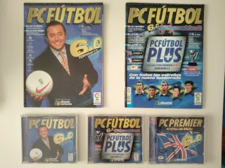 Lote PC Fútbol 6 (Revistas y CDs)