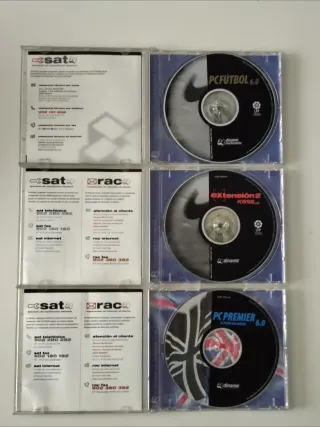 Lote PC Fútbol 6 (Revistas y CDs)