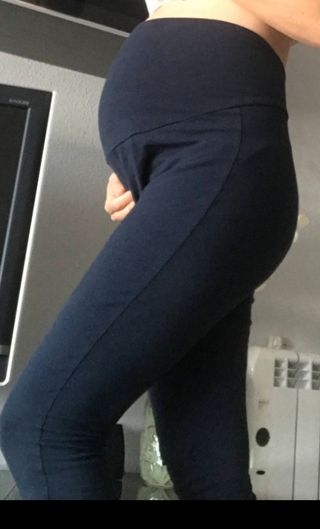 Leggings premamá Kiabi azul