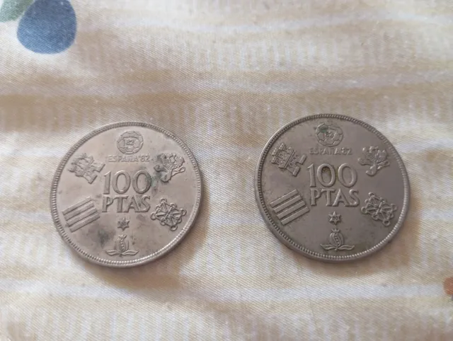 Monedas 100 Pesetas España 1982....