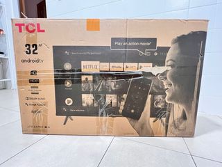 smart TV TCL 32” HD HDR sin abrir entrega gratis