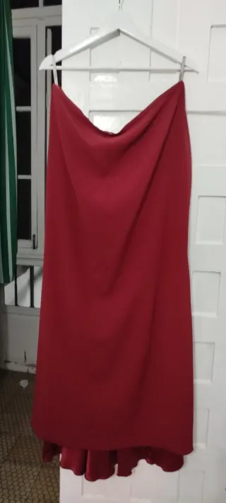 Conjunto de fiesta rojo