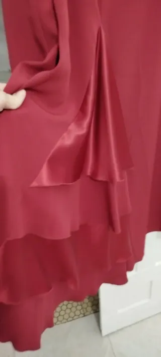 Conjunto de fiesta rojo