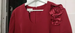 Conjunto de fiesta rojo