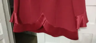 Conjunto de fiesta rojo
