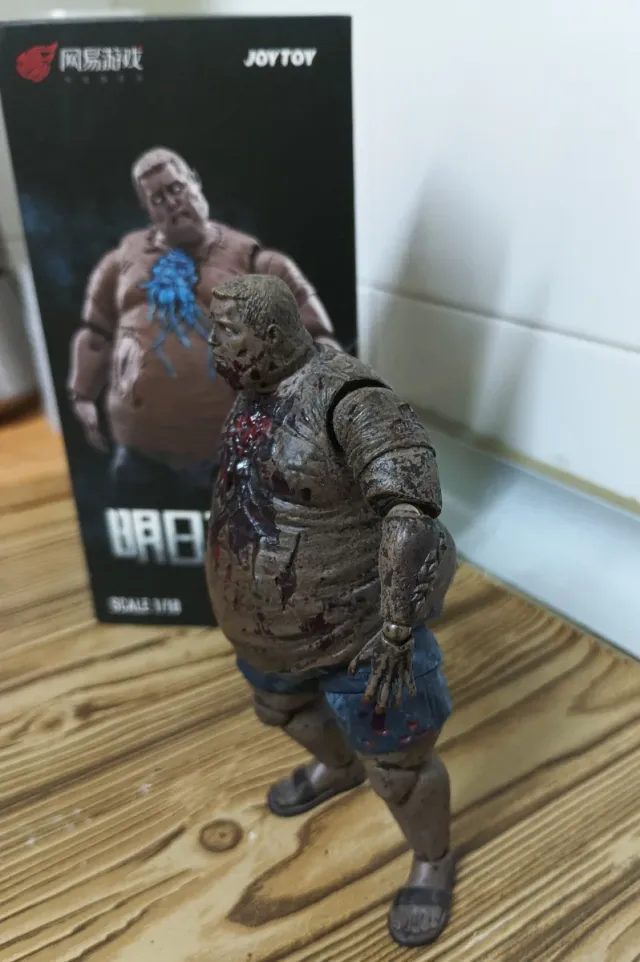 Figura Zombie Joy Toy Escala 1/18
