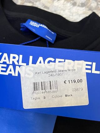 Felpa Karl Lagerfeld tg S