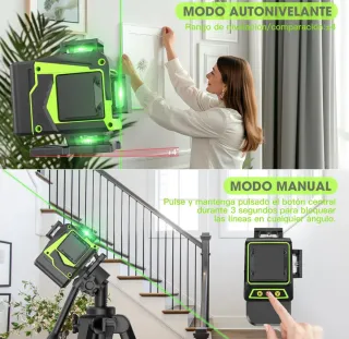 Nivel Láser 360° Autonivelante