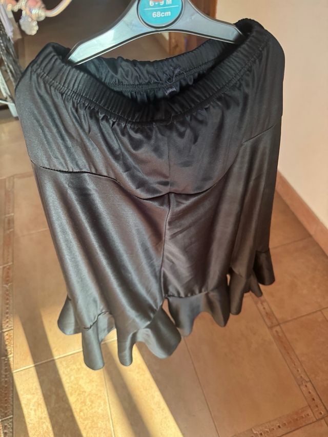 Falda flamenca niña negra 4 años