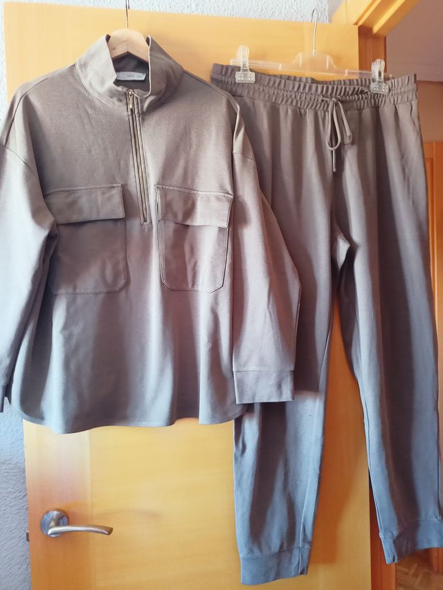 Conjunto Mango Mujer Beige Talla XL