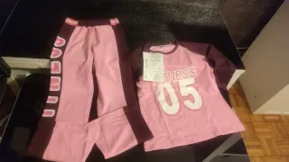 Lote de 3Conjunto deportivo niña cierres de tienda