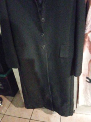 Cappotto lungo donna nero