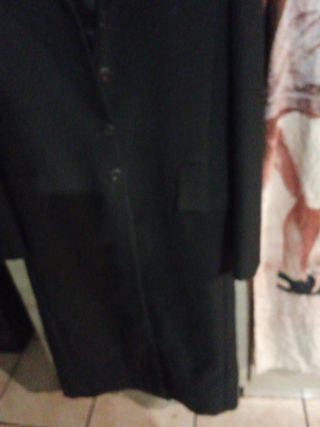 Cappotto lungo donna nero
