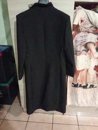 Cappotto lungo donna nero