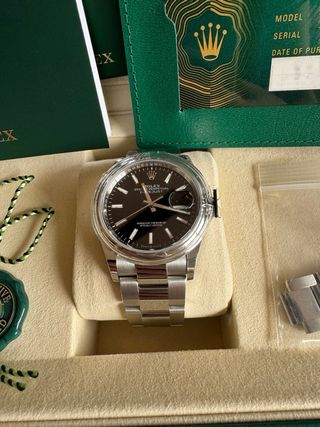Rolex Datejust 36 Ref. 126200 Esfera Negra