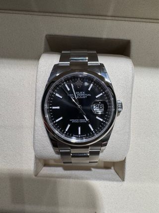 Rolex Datejust 36 Ref. 126200 Esfera Negra