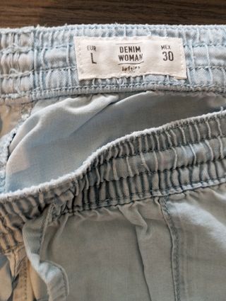 Pantalón premamá Lefties azul