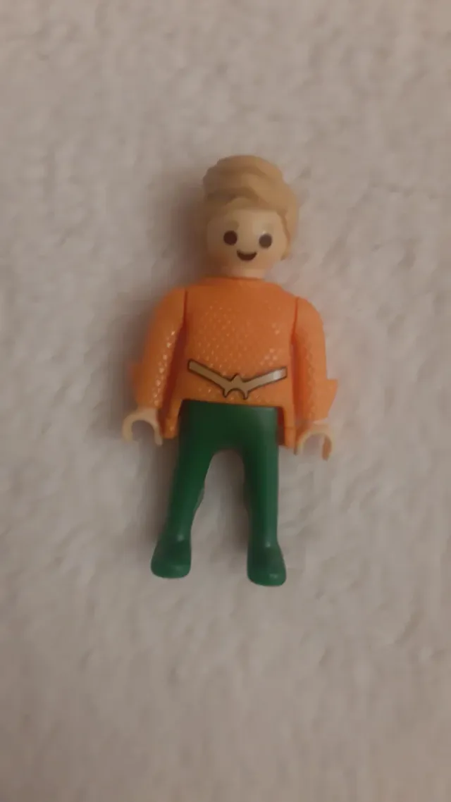 Figura mini Aquaman Playmobil Kinder sorpresa 
