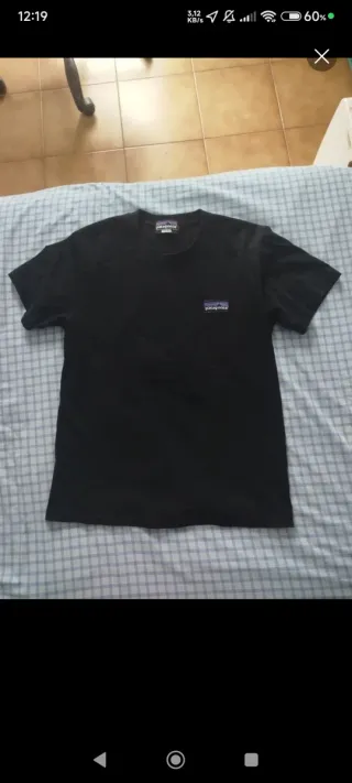 Camiseta Patagonia Talla S Negra