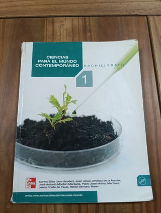 Ciencias para el mundo contemporáneo. Bachillerato