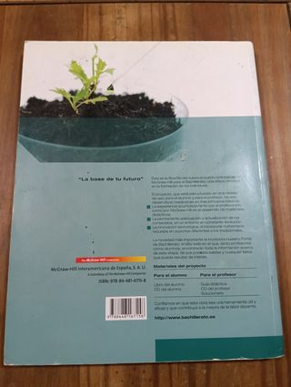 Ciencias para el mundo contemporáneo. Bachillerato