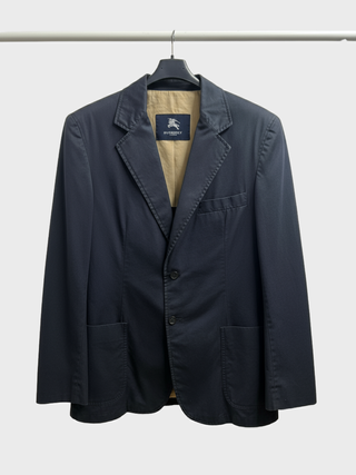 Chaqueta Burberry London Talla 52 Azul Marino
