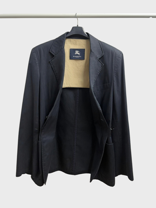 Chaqueta Burberry London Talla 52 Azul Marino