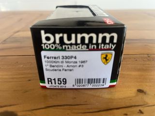 Brumm Ferrari 330 P4 #3 Monza 1967