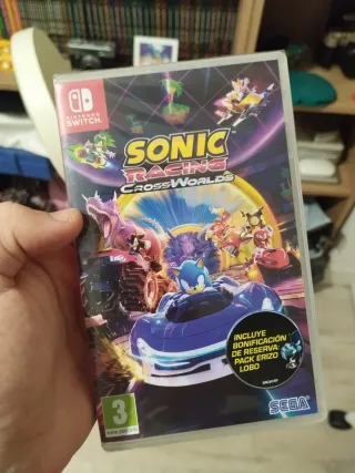 Sonic Racing CrossWorlds Nintendo Switch Precintad