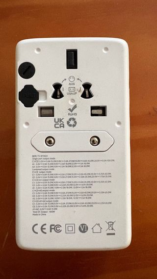 Carregador Universal Viagem TESSAN 100W