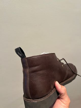 Botas Polo Ralph Lauren Hombre Marrón Piel