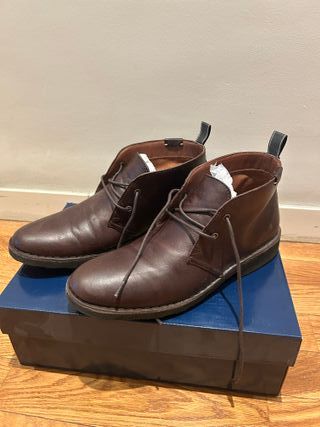 Botas Polo Ralph Lauren Hombre Marrón Piel