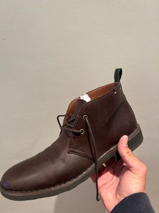 Botas Polo Ralph Lauren Hombre Marrón Piel