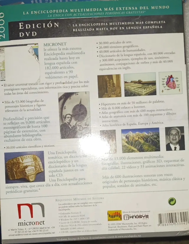 Enciclopedia Universal Micronet 2006 DVD