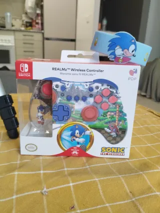 Mando Inalámbrico Sonic REALMz Nintendo Switch